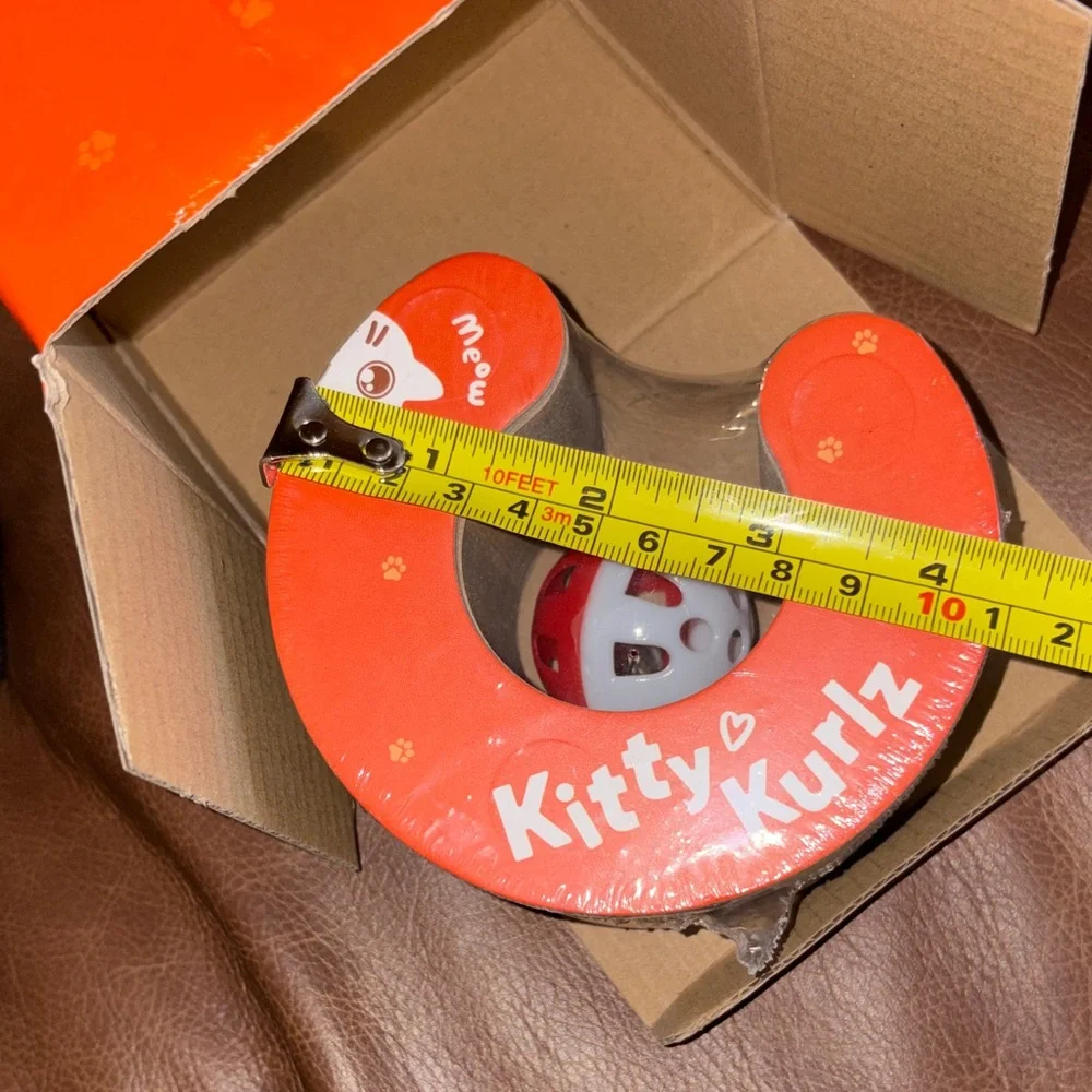 Shape-Shifting Cat Toy - Brown/Orange